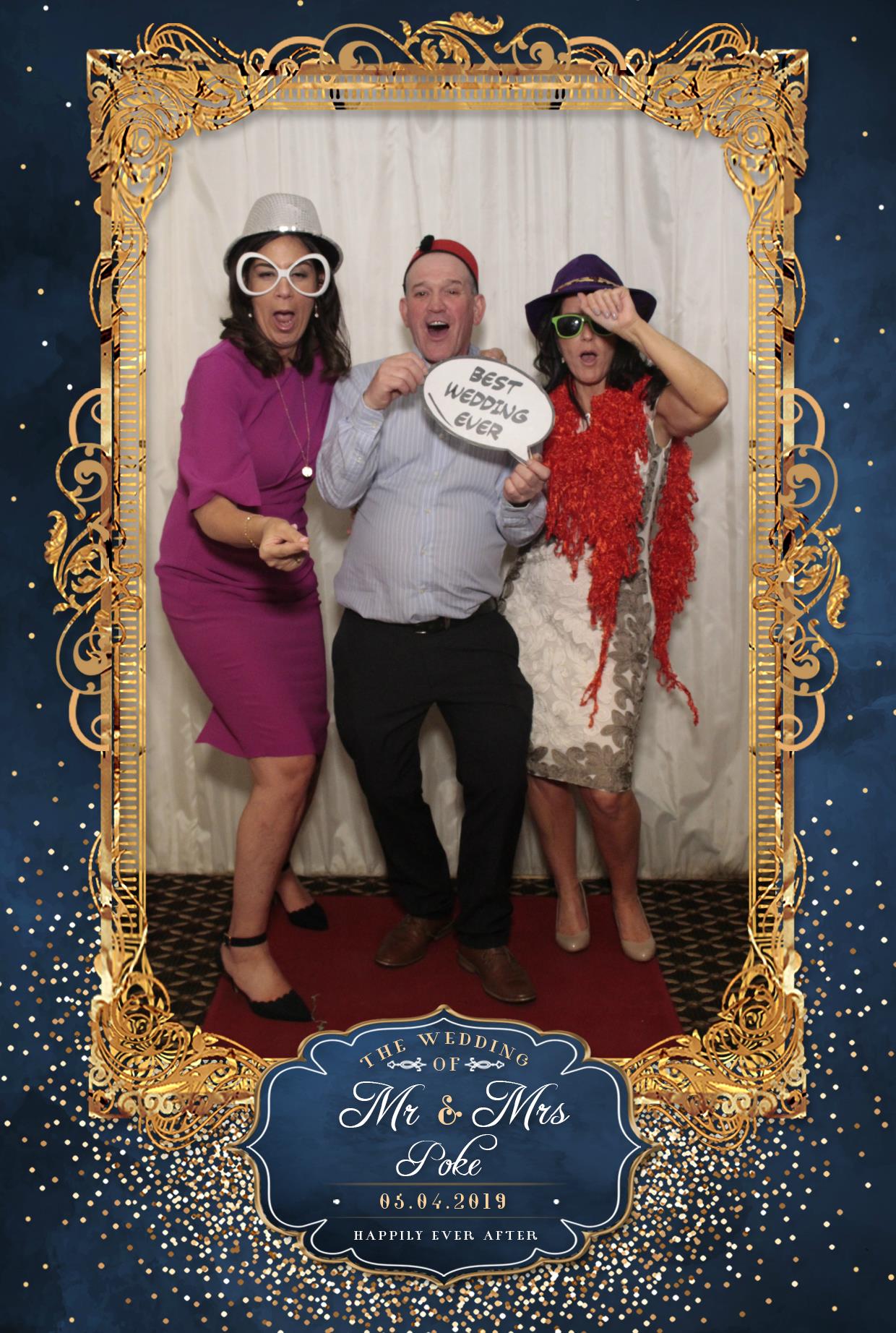 Mr & Mrs Poke | View more photos from the event at gallery.myphotoboothexperience.co.uk/u/MyPhotoBoothExperienceLtd/Mr-Mrs-Poke